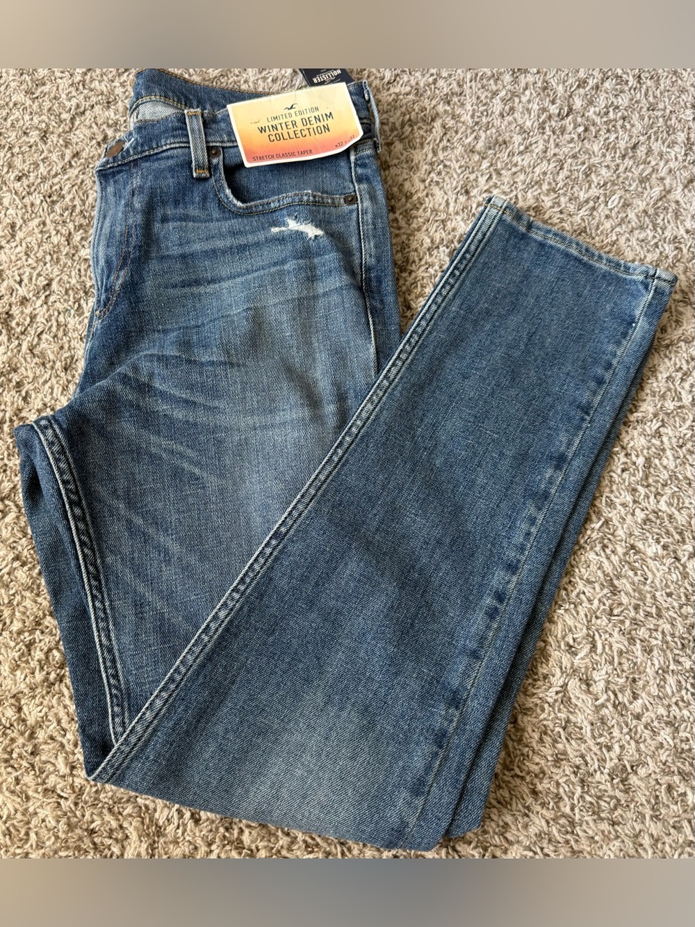 NWT Hollister Men’s Limited Edition Denim Jeans